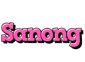 Sanong girlish logo