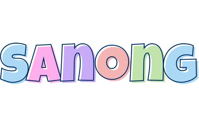 Sanong pastel logo