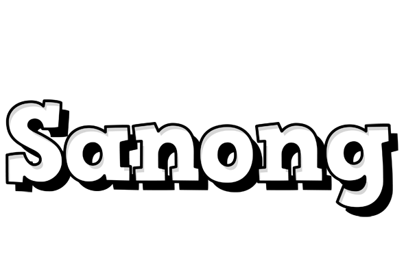 Sanong snowing logo