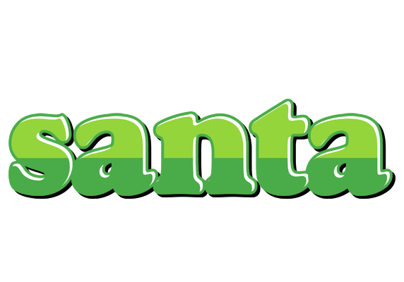 Santa apple logo