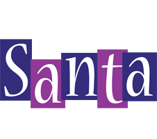 Santa autumn logo