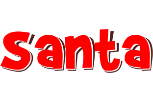 Santa basket logo
