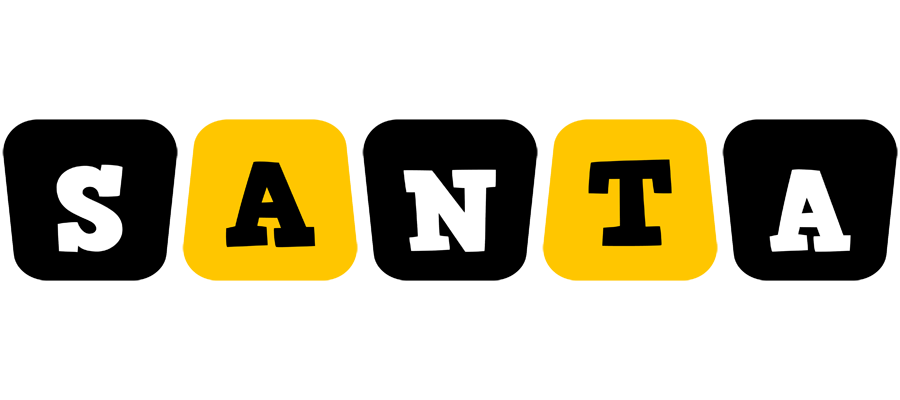 Santa boots logo