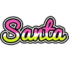 Santa candies logo