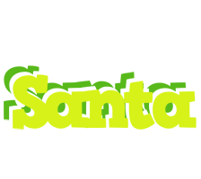 Santa citrus logo