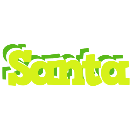 Santa citrus logo