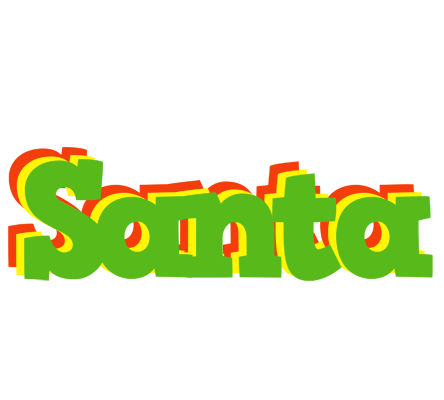Santa crocodile logo