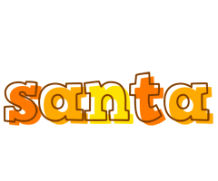 Santa desert logo