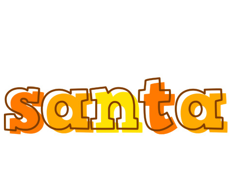 Santa desert logo