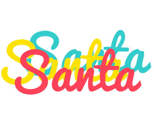 Santa disco logo