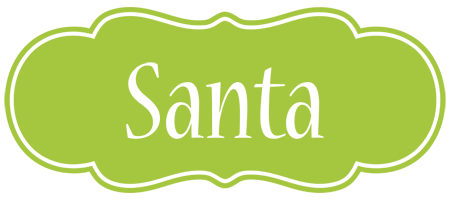 Santa family logo