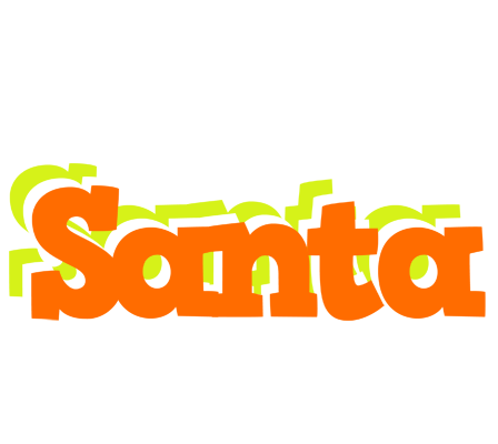 Santa healthy logo