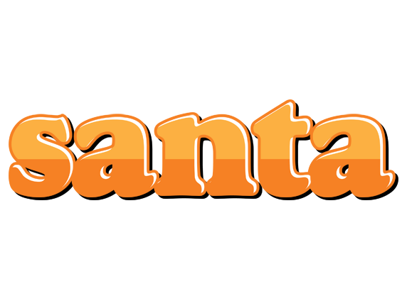 Santa orange logo