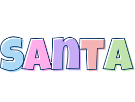 Santa pastel logo