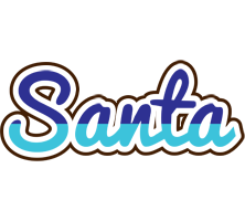Santa raining logo