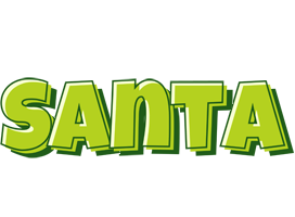 Santa summer logo