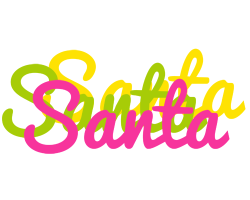 Santa sweets logo