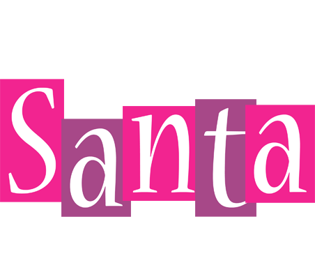 Santa whine logo