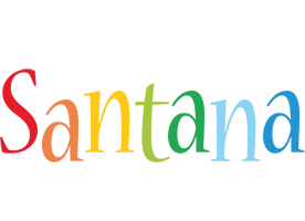 Santana birthday logo