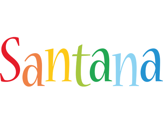Santana birthday logo
