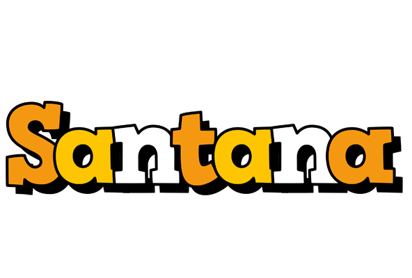 Santana cartoon logo