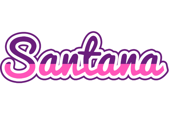 Santana cheerful logo