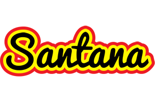 Santana flaming logo