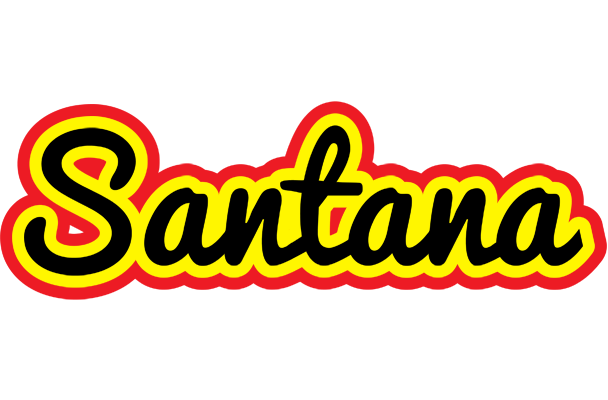 Santana flaming logo