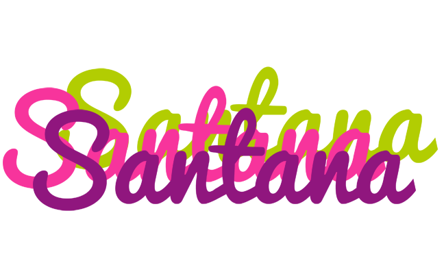 Santana flowers logo