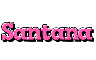 Santana girlish logo