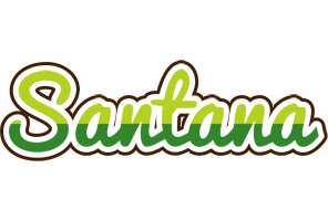 Santana golfing logo