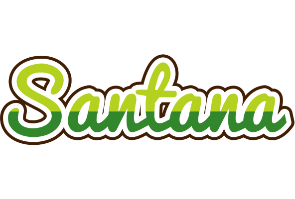 Santana golfing logo