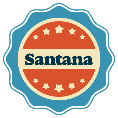 Santana labels logo