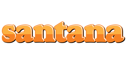 Santana orange logo