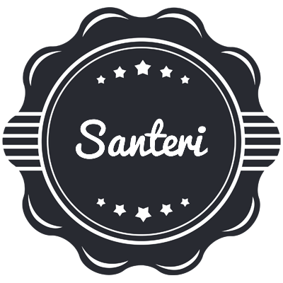 Santeri badge logo