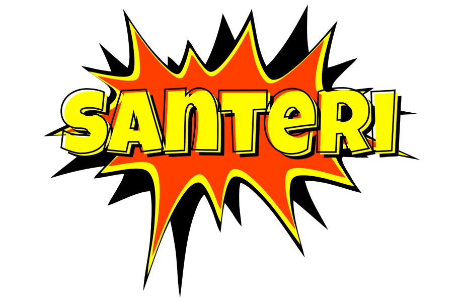 Santeri bazinga logo