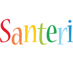 Santeri birthday logo