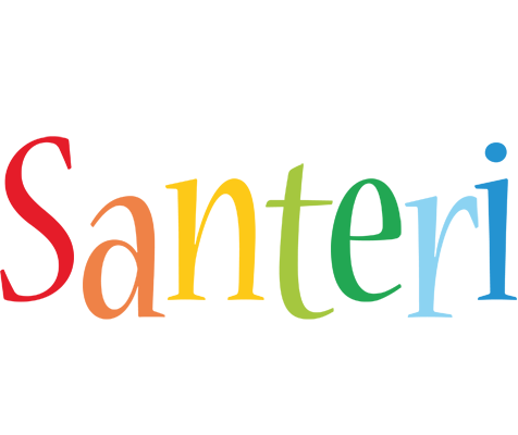 Santeri birthday logo