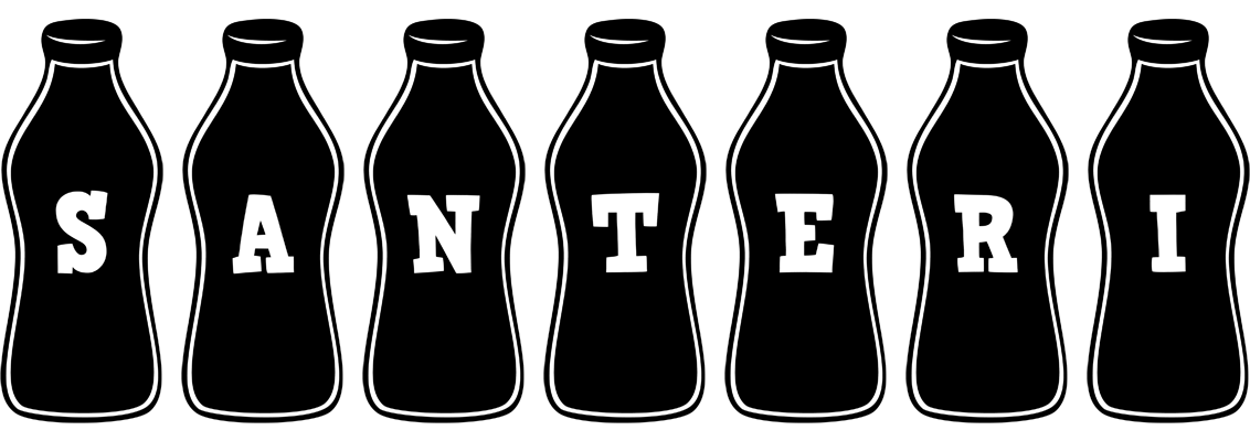 Santeri bottle logo