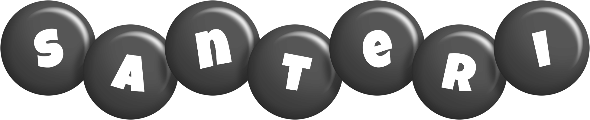 Santeri candy-black logo