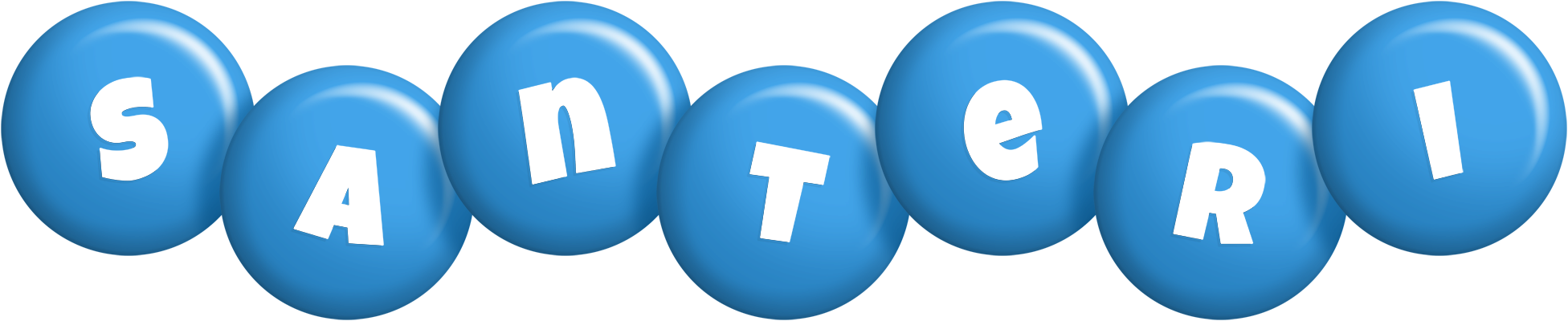 Santeri candy-blue logo