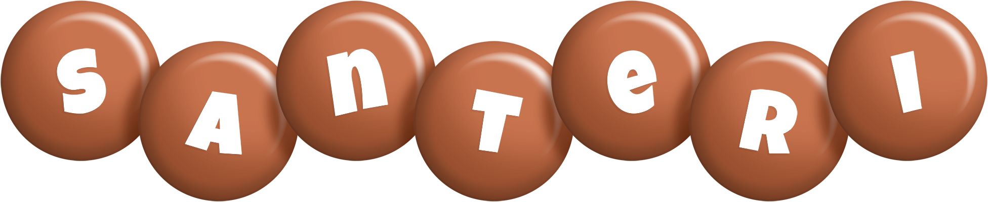 Santeri candy-brown logo