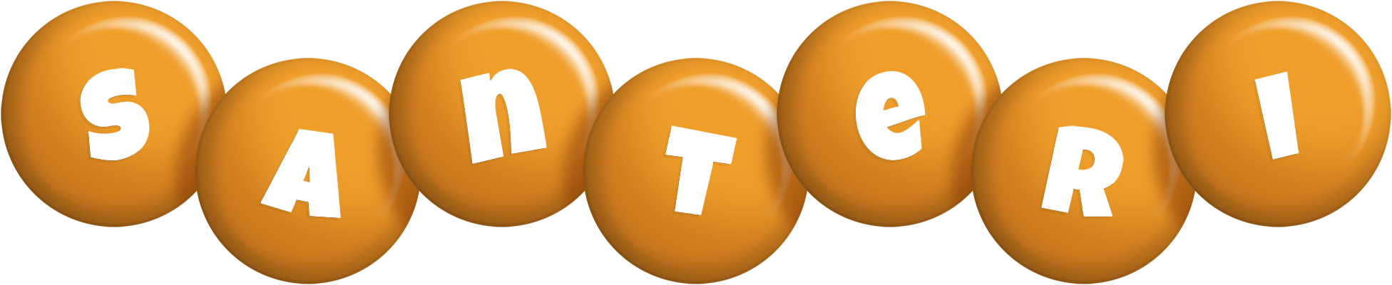 Santeri candy-orange logo