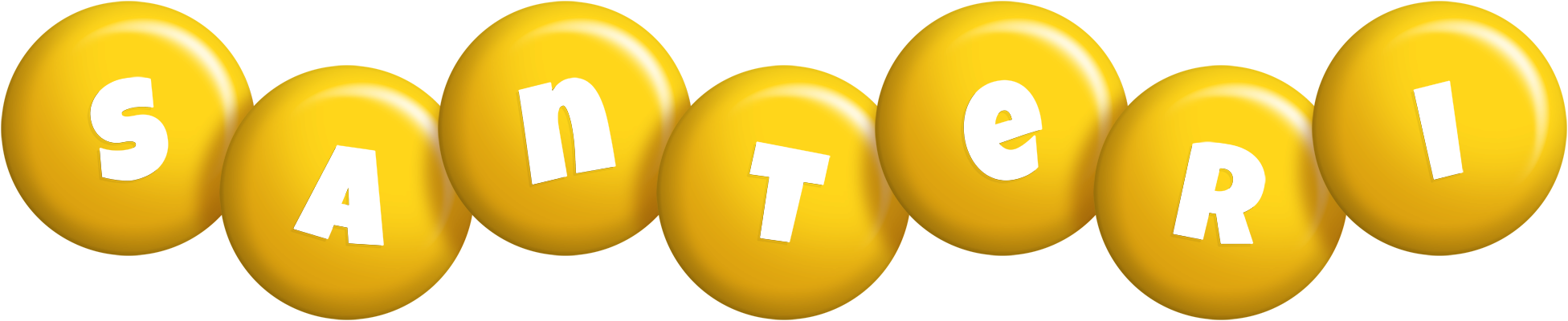 Santeri candy-yellow logo