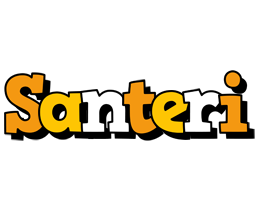 Santeri cartoon logo