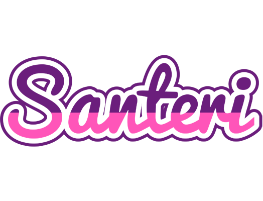 Santeri cheerful logo