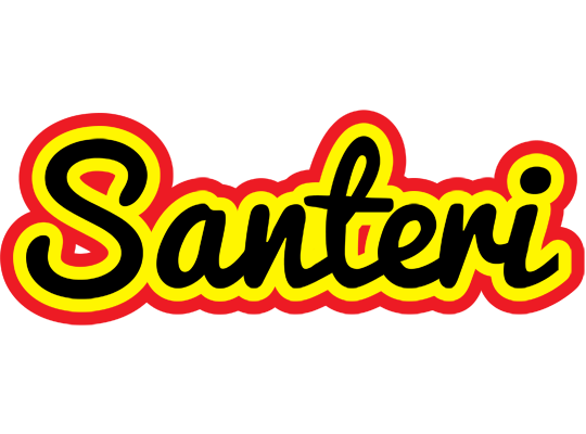 Santeri flaming logo