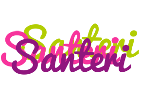 Santeri flowers logo