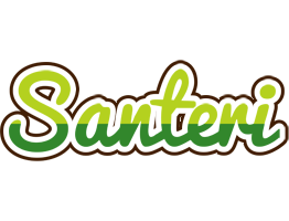 Santeri golfing logo