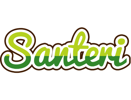 Santeri golfing logo